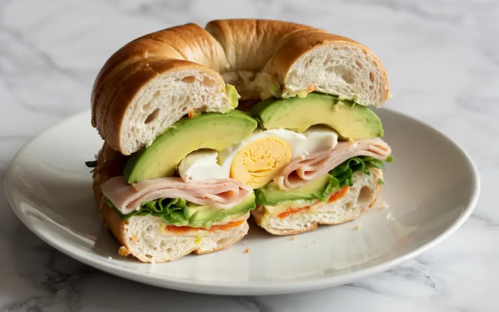 served high protein bagels recipe