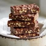 No-Bake Chocolate Chia Energy Bars with recipe view