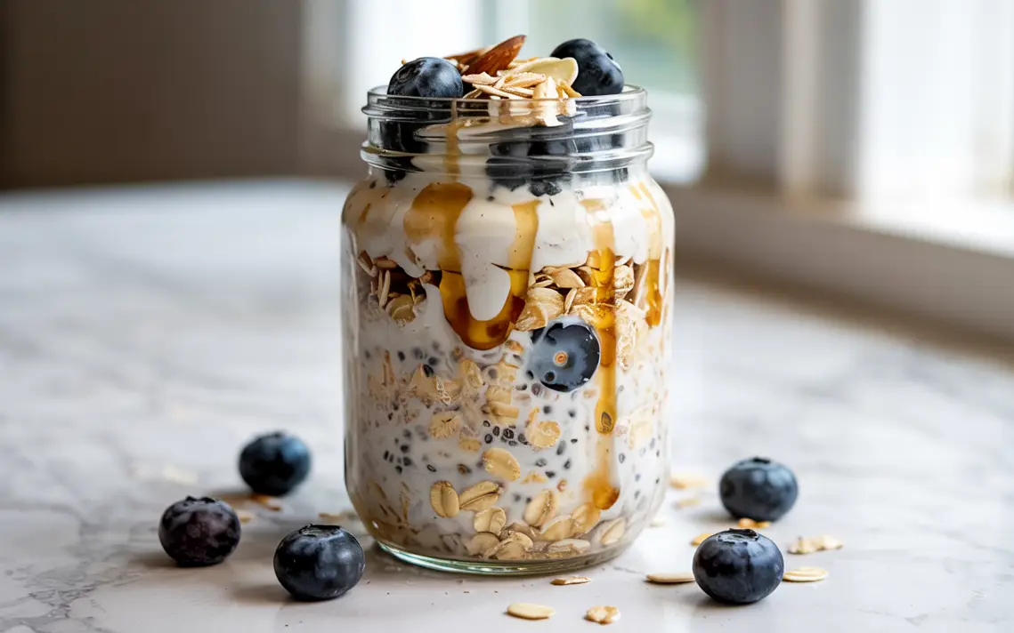 High protein overnight oats recipe